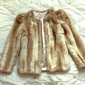 Urban Outfitters faux fur coat